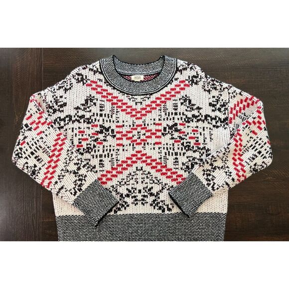 a.n.a. Women’s Nordic Christmas Knit Sweater Size Small - Picture 1 of 6